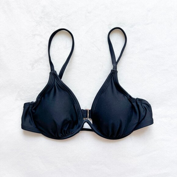 Wild Fable Black Underwire Cutout Bikini Top - Picture 2 of 4